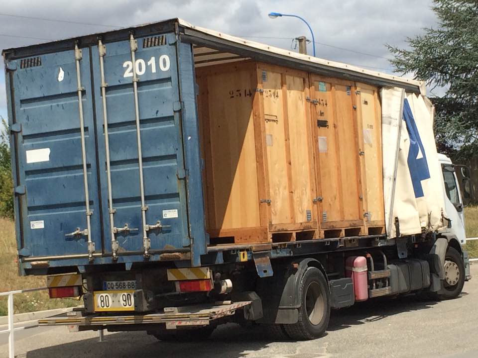 camion container