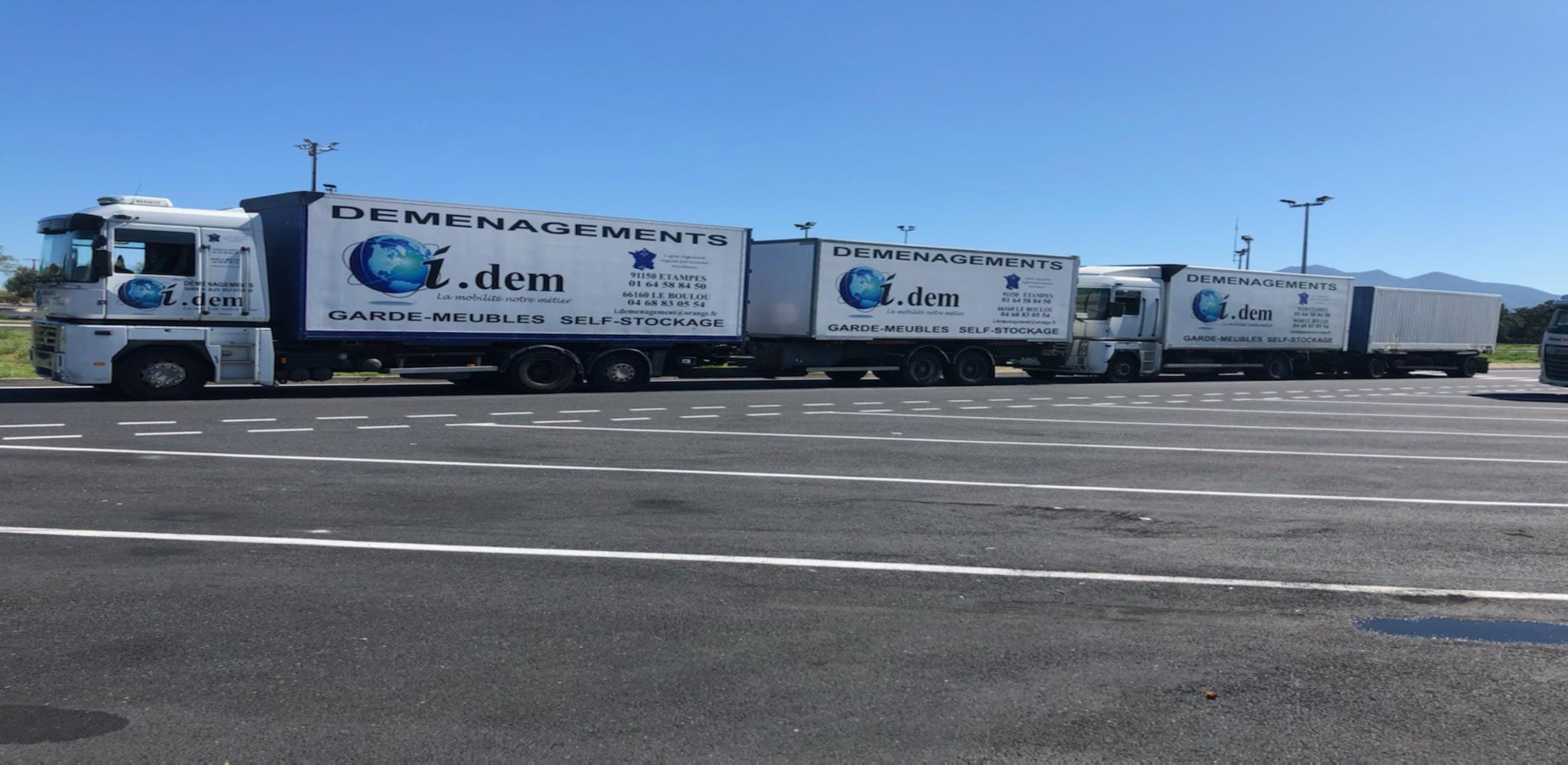 camion de déménagement